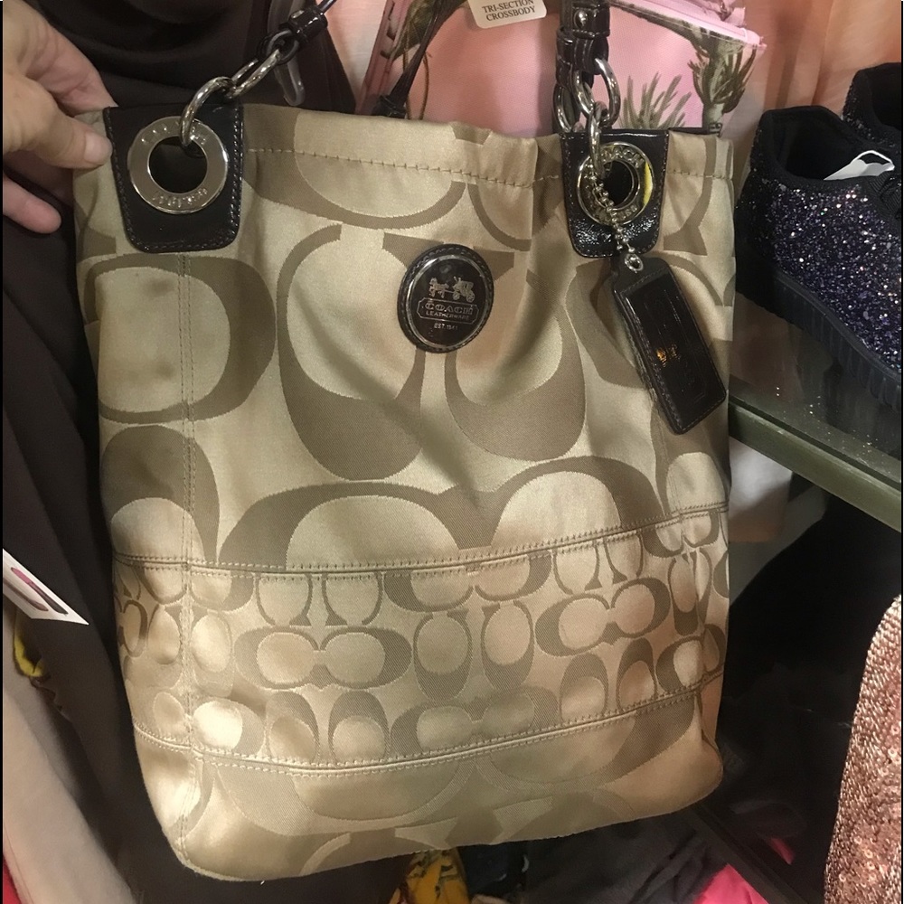 Women’s Coach Brown /Tan Boho Bag..😍 - Picture 1 of 5